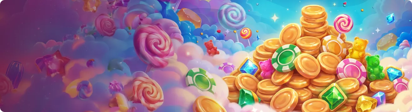 Păcănele monede aurii și simboluri de câștig